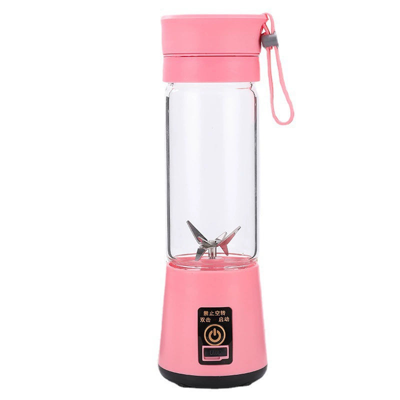 Mini Licuadora Portátil USB Recargable – ¡Batidos y jugos donde quieras 380 ml!